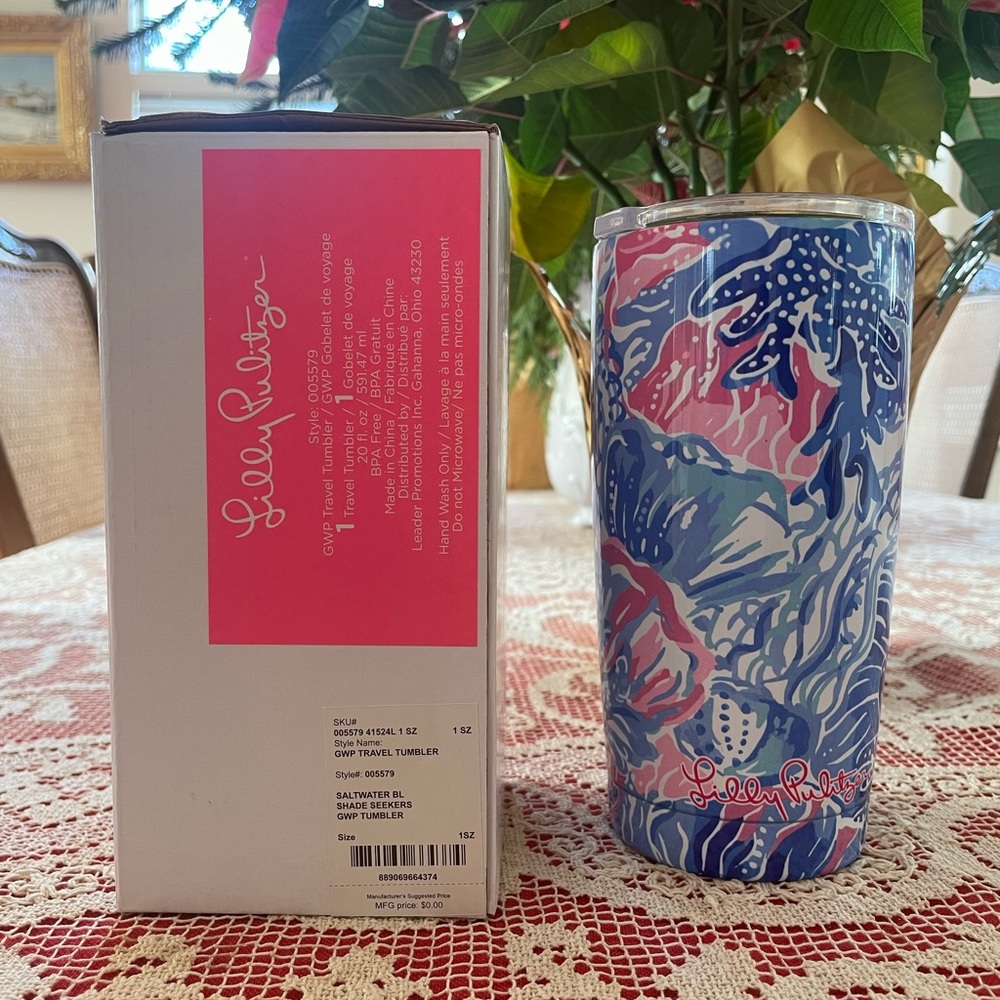 BNWT Lilly Pulitzer Tumbler
